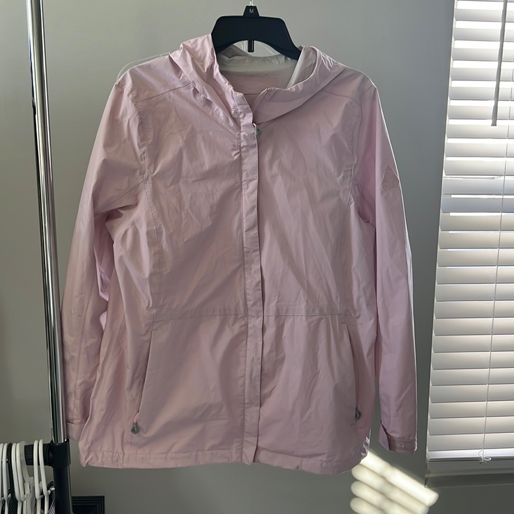 Perfect condition pink rain jacket